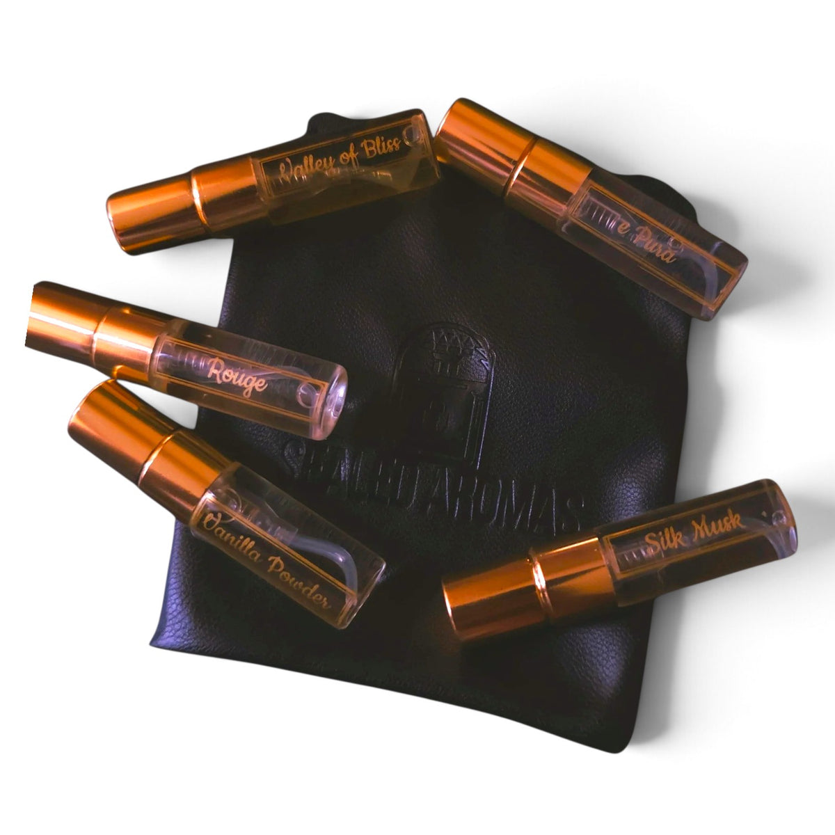 Sealed Aromas Extrait de Parfum Spray Sample Set, 5 x 3ml