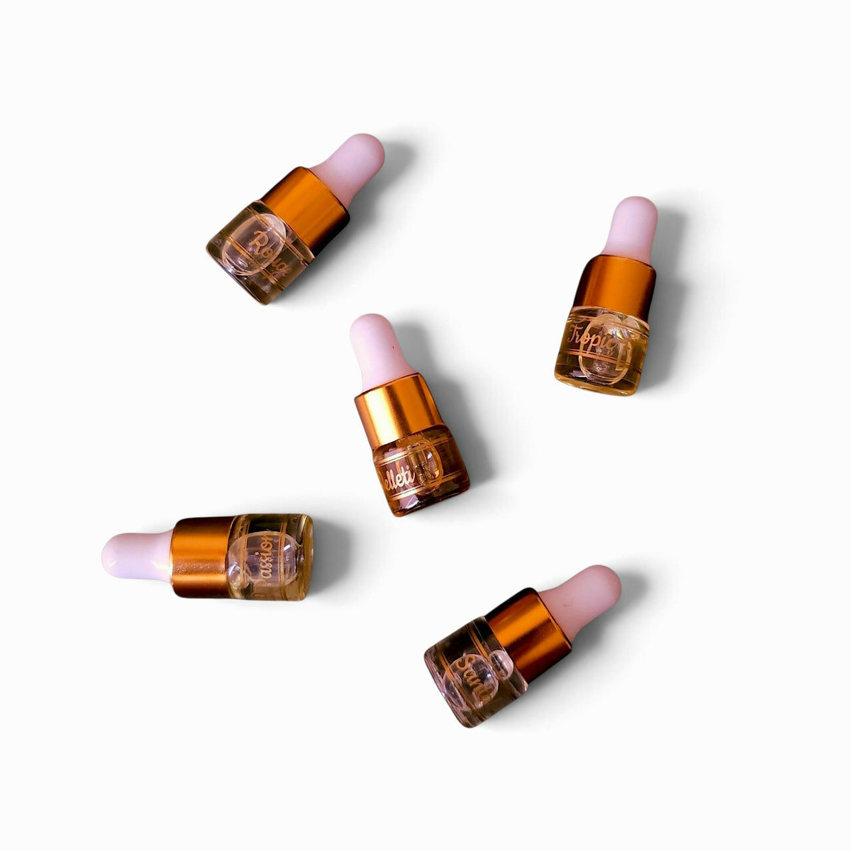 Sealed Aromas Perfume Oil Sample Set, 5 x 1ml